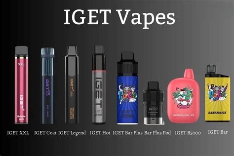 all iget vapes collection