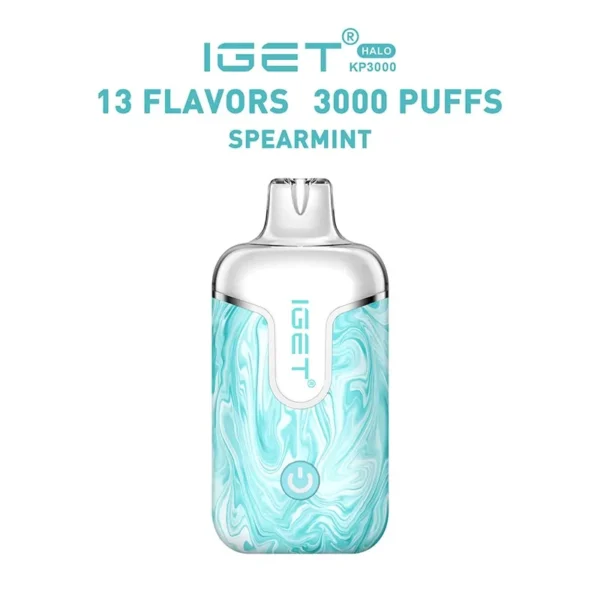 spearmint-iget-halo-3000-puffs