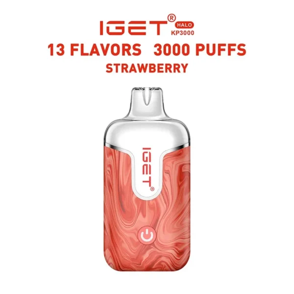 strawberry-iget-halo-3000-puffs